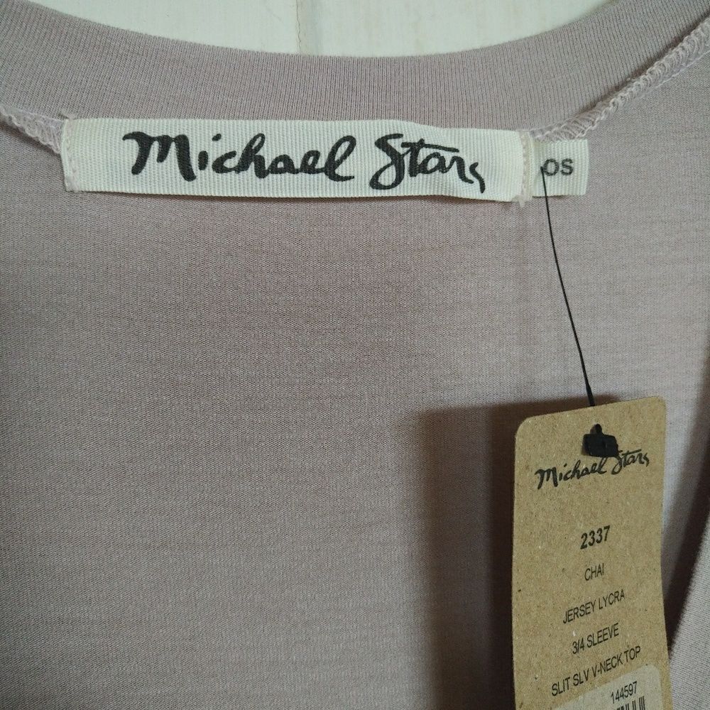 Michael Stars✨ Slit Sleeve Top - NWT - Picture 5 of 6